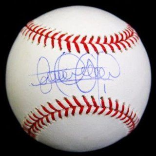 Elvis Andrus Autographed Baseball   Autographed Baseballs