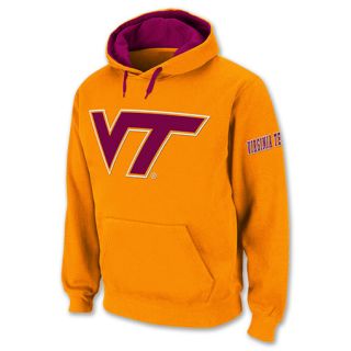 Virginia Tech Hokies Icon NCAA Mens Hoodie Orange