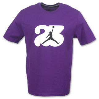 Jordan Legendary 23 Mens Tee Shirt Club Purple