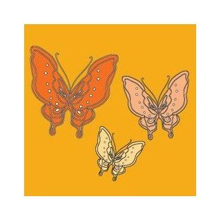 avalisa Butterfly Modern Wall Art 28x28