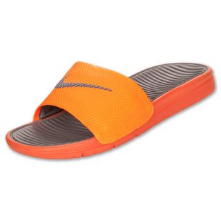 Mens Nike Benassi Solarsoft Slides Total Orange
