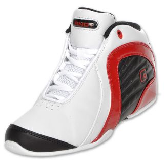 AND 1 Kids Rocket 2.0 Mid Basketball Shoe White