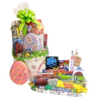 Easter Retro Candy Gift Basket Grocery & Gourmet Food