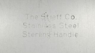 Stieff Homewood Sterling Pie and Cake Server