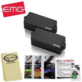 EMG P Black Actve Bass Pickup Kit   Includes GO DPS
