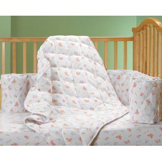 Frenchie Mini Couture 3 Piece Crib Bedding Set, Butterfly