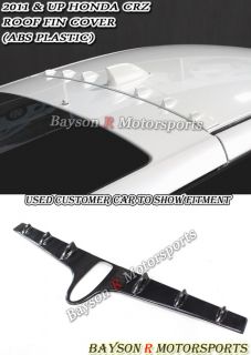 11 12 CR Z 2dr Vortex VG Rear Roof Spoiler Wing ABS