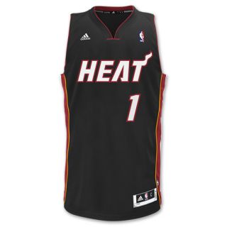 adidas Miami Heat Chris Bosh Swingman Jersey Black