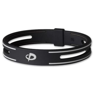 Phiten S Pro Titanium Large Bracelet Black