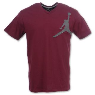 Jordan Jumpy Graphic Mens Tee Shirt Bordeaux/Dark
