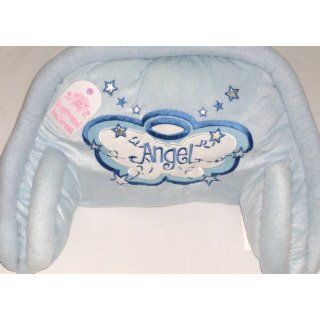 Girls Blue Angel Backrest Pillow Angel & Stars Cushion