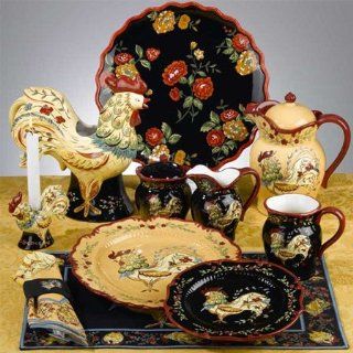 Provence Rooster Teapot, By April Cornell Dinnerware