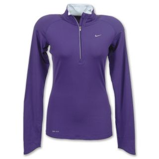 Nike Womens Soft Half Zip Base Layer Fleece Club