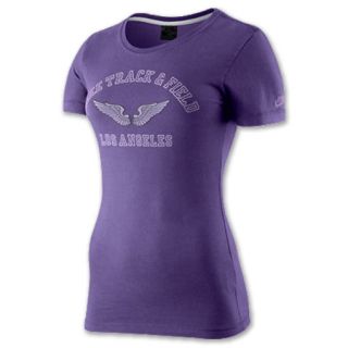 Nike L.A. USA Track and Field Womens Tee Shirt