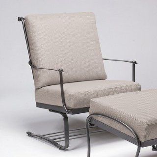 Maddox Lounge Chair Seat & Back Cushion Fabric Abacos