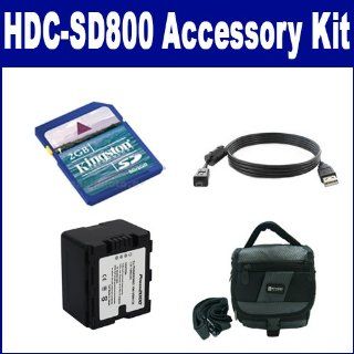 Panasonic HDC SD800 Camcorder Accessory Kit includes