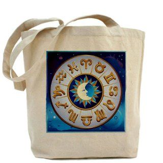 Tote Bag Zodiac Astrology Wheel 