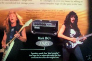  Guitar Amp Book Metallica Hoobastank Al DiMeola Lamb of God