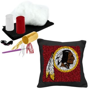 Washington Redskins Latch Hook Pillow Kit