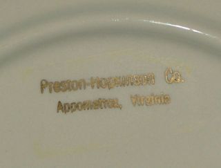  Elvis Presley Memorial Preston Hopkinson Co. Plate **Extremely Rare
