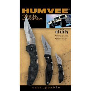 Humvee Utility Knife 3 Piece Combo