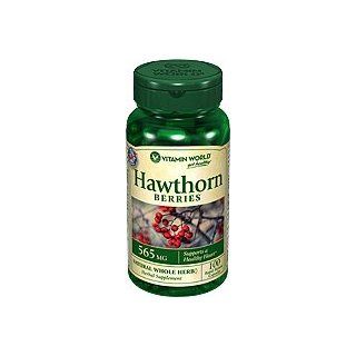 Hawthorn Berries 565 mg. 100 Capsules Health & Personal