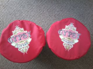 Personalised Horse Pony Feed Bucket Covers Twin Set