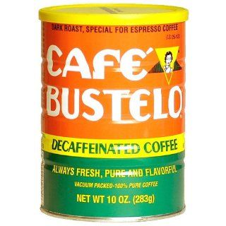 Cafe Bustelo Decaffeinated Coffee   10 oz. Grocery