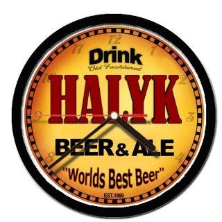 HALYK beer and ale cerveza wall clock 