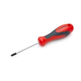 Crescent CSD33V 3/16 Inch by 3 Inch Slotted Screwdriver, Red/Black