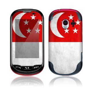 Flag of Singapore Decorative Vinyl Skin Decal Sticker for