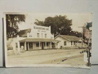 Postcard Daltons Blackstone Cafe Houghton Lake Michigan 1938