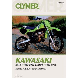 Kawasaki KX60 KX80 83 02 Clymer Repair Manual : 