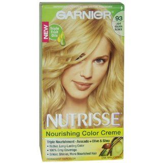 Garnier Nutrisse Haircolor, 93 Light Golden Blonde Honey
