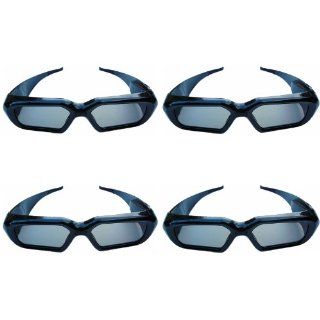 Family Pack 3D Glasses (FOUR) for Sharp, Samsung, Sony