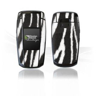 Design Skins for Samsung X300   Zebra Fur Design Folie