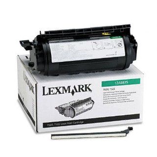 Lexmark 12A6835 Black High Yield PREBATE Laser Toner
