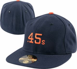 Houston Colt 45s 5950 Wool Throwback Cooperstown Fitted Cap