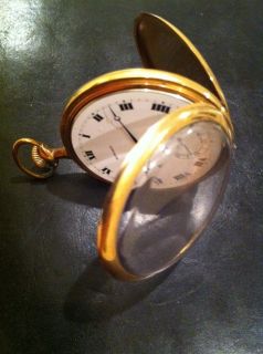 Antique C 1912 Gold Fill E Howard Boston Pocketwatch Runs Great