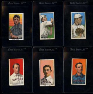  11 T206 HOFers Walter Johnson Baker Lajoie Griffith Chase PWCC