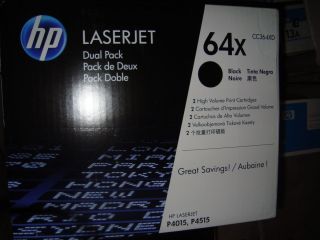 HP CC364XD Dual Pack Black LaserJet Cartridge