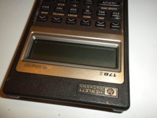 Hewlett Packard HP 17BII Business Financial Calculator Repair Parts