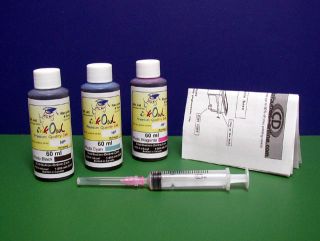 Fade Resistant Photo Ink Refill Kit for the HP 99 Cartridge