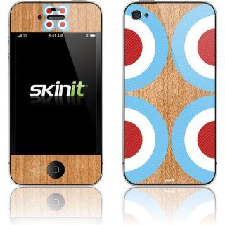 Blue and Red skin for Apple iPhone 4 / 4S Electronics
