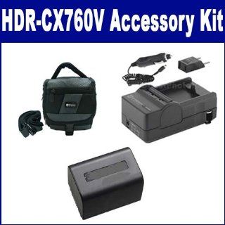 Sony HDR CX760V Camcorder Accessory Kit includes: SDM 109