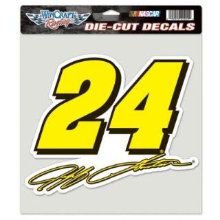 Jeff Gordon NASCAR Official 8x8 Die Cut Car Decal