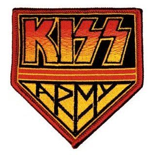 Kiss Army Logo Rock Roll Music Band Embroidered Iron On