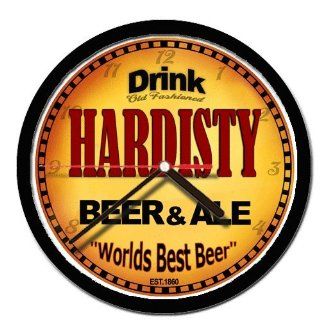 HARDISTY beer and ale cerveza wall clock 