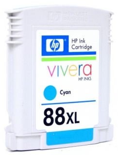 Genuine HP 88XL Cyan Ink C9391A Officejet L7780 K5400 K550 K8600 L7500