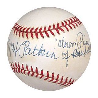 Max Patkin Clown Prince of Baseball Autographed / Signed